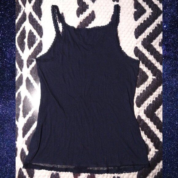 Converse One Star Lace Trim Tank Top - Picture 2 of 7